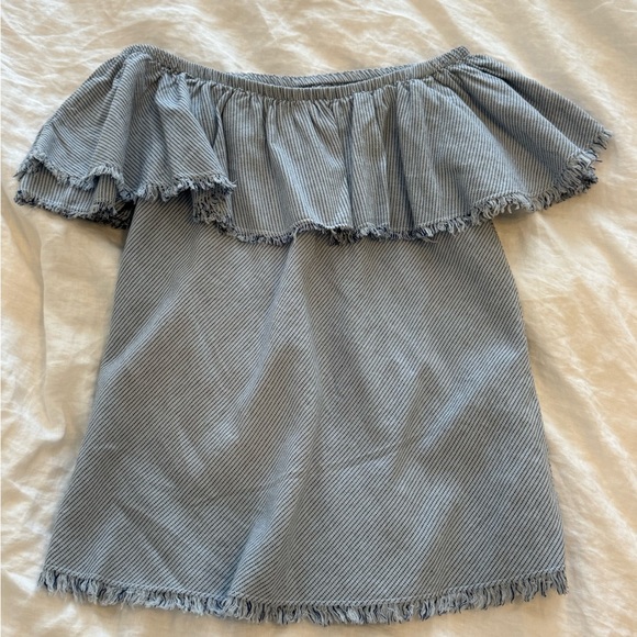 Velvet by Graham Spencer Off the Shoulder top - Picture 1 of 4